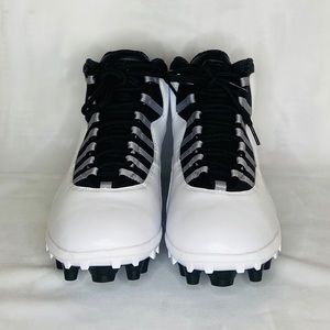 white jordan football cleats